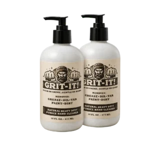 RIT‑IT! Garage 2-Pack with two 16 oz pumice hand-cleaner pump bottles