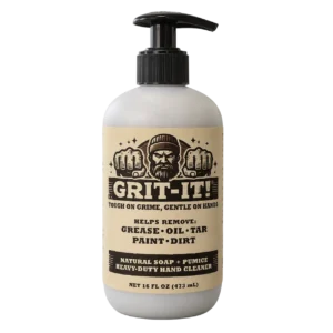 GRIT-IT! 16 oz heavy-duty pumice hand cleaner pump bottle